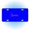 Copy of Personalized 3 X 6 Heavy Duty Acrylic / Plastic License Plate Thumbnail