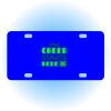 Copy of Personalized 3 X 6 Heavy Duty Acrylic / Plastic License Plate Thumbnail