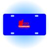Copy of Personalized 3 X 6 Heavy Duty Acrylic / Plastic License Plate Thumbnail