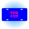 Copy of Personalized 3 X 6 Heavy Duty Acrylic / Plastic License Plate Thumbnail