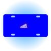 Copy of Personalized 3 X 6 Heavy Duty Acrylic / Plastic License Plate Thumbnail