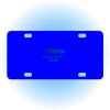 Copy of Personalized 3 X 6 Heavy Duty Acrylic / Plastic License Plate Thumbnail