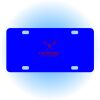 Copy of Personalized 3 X 6 Heavy Duty Acrylic / Plastic License Plate Thumbnail
