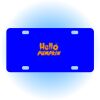 Copy of Personalized 3 X 6 Heavy Duty Acrylic / Plastic License Plate Thumbnail