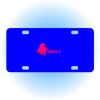 Copy of Personalized 3 X 6 Heavy Duty Acrylic / Plastic License Plate Thumbnail