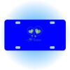 Copy of Personalized 3 X 6 Heavy Duty Acrylic / Plastic License Plate Thumbnail