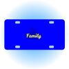 Copy of Personalized 3 X 6 Heavy Duty Acrylic / Plastic License Plate Thumbnail