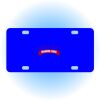 Copy of Personalized 3 X 6 Heavy Duty Acrylic / Plastic License Plate Thumbnail