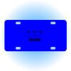 Copy of Personalized 3 X 6 Heavy Duty Acrylic / Plastic License Plate Thumbnail