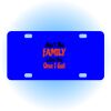 Copy of Personalized 3 X 6 Heavy Duty Acrylic / Plastic License Plate Thumbnail