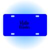 Copy of Personalized 3 X 6 Heavy Duty Acrylic / Plastic License Plate Thumbnail