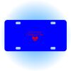 Copy of Personalized 3 X 6 Heavy Duty Acrylic / Plastic License Plate Thumbnail