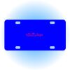 Copy of Personalized 3 X 6 Heavy Duty Acrylic / Plastic License Plate Thumbnail