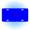 Copy of Personalized 3 X 6 Heavy Duty Acrylic / Plastic License Plate Thumbnail