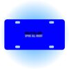Copy of Personalized 3 X 6 Heavy Duty Acrylic / Plastic License Plate Thumbnail