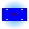 Copy of Personalized 3 X 6 Heavy Duty Acrylic / Plastic License Plate Thumbnail