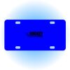 Copy of Personalized 3 X 6 Heavy Duty Acrylic / Plastic License Plate Thumbnail