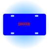 Copy of Personalized 3 X 6 Heavy Duty Acrylic / Plastic License Plate Thumbnail