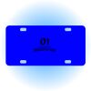 Copy of Personalized 3 X 6 Heavy Duty Acrylic / Plastic License Plate Thumbnail