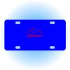 Copy of Personalized 3 X 6 Heavy Duty Acrylic / Plastic License Plate Thumbnail