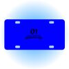 Copy of Personalized 3 X 6 Heavy Duty Acrylic / Plastic License Plate Thumbnail