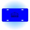 Copy of Personalized 3 X 6 Heavy Duty Acrylic / Plastic License Plate Thumbnail