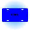 Copy of Personalized 3 X 6 Heavy Duty Acrylic / Plastic License Plate Thumbnail