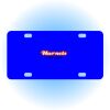 Copy of Personalized 3 X 6 Heavy Duty Acrylic / Plastic License Plate Thumbnail
