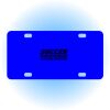 Copy of Personalized 3 X 6 Heavy Duty Acrylic / Plastic License Plate Thumbnail
