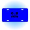 Copy of Personalized 3 X 6 Heavy Duty Acrylic / Plastic License Plate Thumbnail
