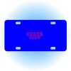 Copy of Personalized 3 X 6 Heavy Duty Acrylic / Plastic License Plate Thumbnail