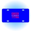 Copy of Personalized 3 X 6 Heavy Duty Acrylic / Plastic License Plate Thumbnail
