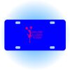 Copy of Personalized 3 X 6 Heavy Duty Acrylic / Plastic License Plate Thumbnail
