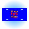 Copy of Personalized 3 X 6 Heavy Duty Acrylic / Plastic License Plate Thumbnail