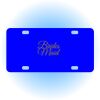 Copy of Personalized 3 X 6 Heavy Duty Acrylic / Plastic License Plate Thumbnail