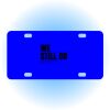 Copy of Personalized 3 X 6 Heavy Duty Acrylic / Plastic License Plate Thumbnail