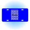 Copy of Personalized 3 X 6 Heavy Duty Acrylic / Plastic License Plate Thumbnail