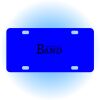 Copy of Personalized 3 X 6 Heavy Duty Acrylic / Plastic License Plate Thumbnail