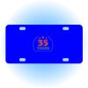 Copy of Personalized 3 X 6 Heavy Duty Acrylic / Plastic License Plate Thumbnail