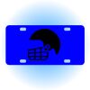 Copy of Personalized 3 X 6 Heavy Duty Acrylic / Plastic License Plate Thumbnail