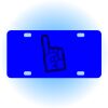 Copy of Personalized 3 X 6 Heavy Duty Acrylic / Plastic License Plate Thumbnail