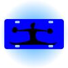 Copy of Personalized 3 X 6 Heavy Duty Acrylic / Plastic License Plate Thumbnail