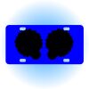 Copy of Personalized 3 X 6 Heavy Duty Acrylic / Plastic License Plate Thumbnail