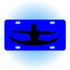 Copy of Personalized 3 X 6 Heavy Duty Acrylic / Plastic License Plate Thumbnail
