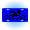 Copy of Personalized 3 X 6 Heavy Duty Acrylic / Plastic License Plate Thumbnail