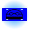 Copy of Personalized 3 X 6 Heavy Duty Acrylic / Plastic License Plate Thumbnail