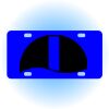 Copy of Personalized 3 X 6 Heavy Duty Acrylic / Plastic License Plate Thumbnail