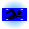 Copy of Personalized 3 X 6 Heavy Duty Acrylic / Plastic License Plate Thumbnail