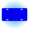 Copy of Personalized 3 X 6 Heavy Duty Acrylic / Plastic License Plate Thumbnail