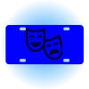 Copy of Personalized 3 X 6 Heavy Duty Acrylic / Plastic License Plate Thumbnail